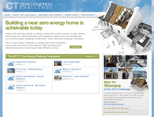 Tablet Screenshot of ctzeroenergychallenge.com